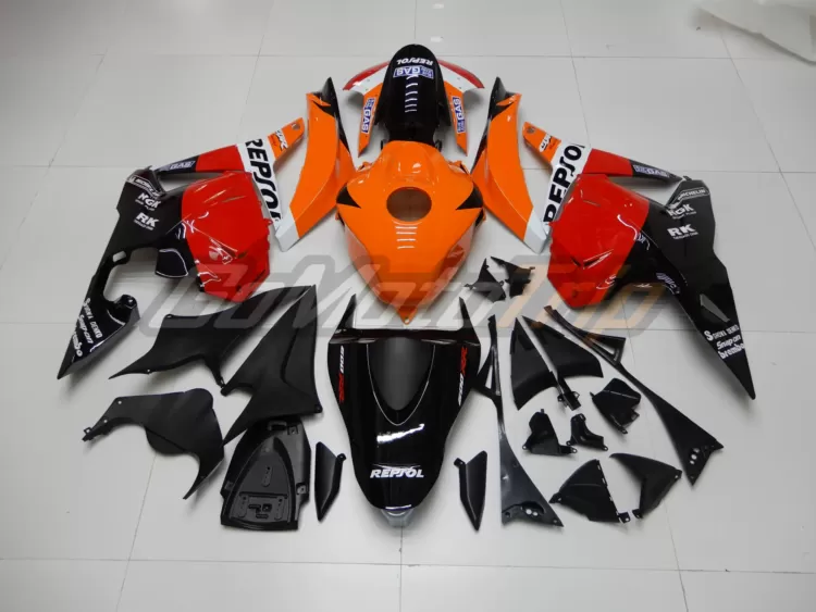 2009 2012 Honda Cbr600rr Repsol Fairing2 6