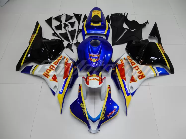 2009 2012 Honda Cbr600rr Red Bull Fairing 1