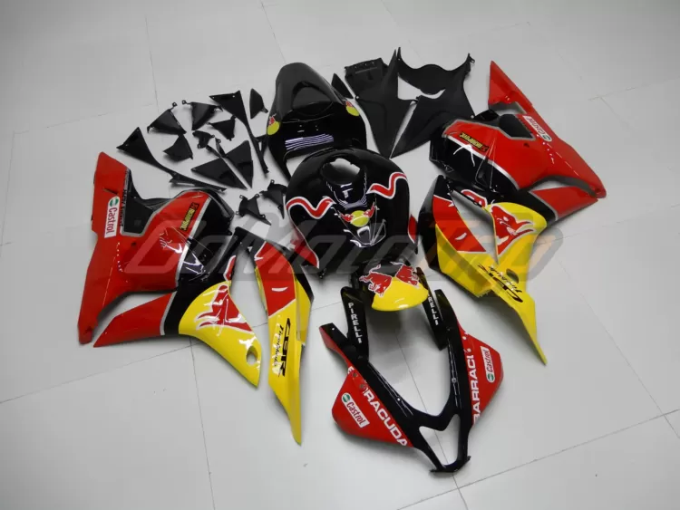 2009 2012 Honda Cbr600rr Red Bull Wsbk Fairing2 3