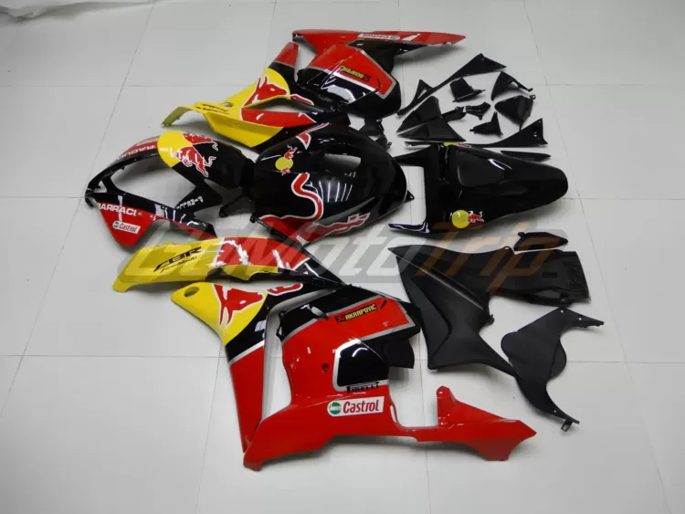 2009 2012 Honda Cbr600rr Red Bull Wsbk Fairing2 4