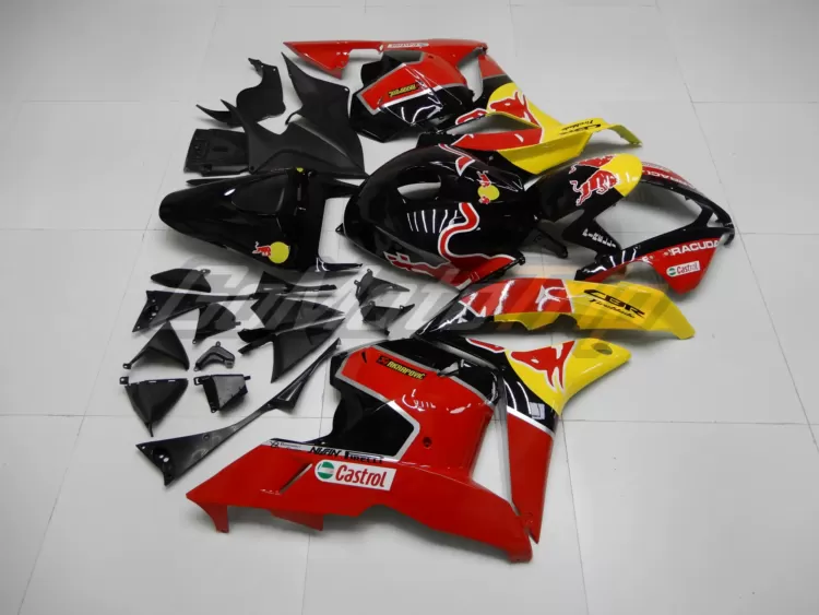 2009 2012 Honda Cbr600rr Red Bull Wsbk Fairing2 5