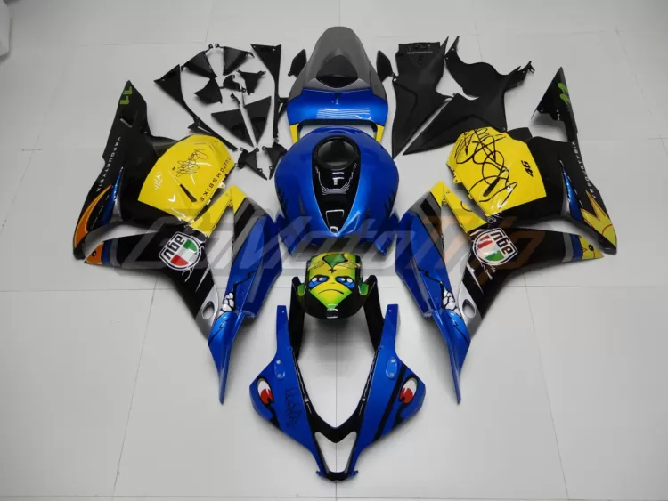 2009 2012 Honda Cbr600rr Rossi Shark Fairing 1