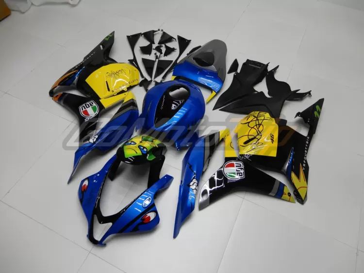 2009 2012 Honda Cbr600rr Rossi Shark Fairing 2