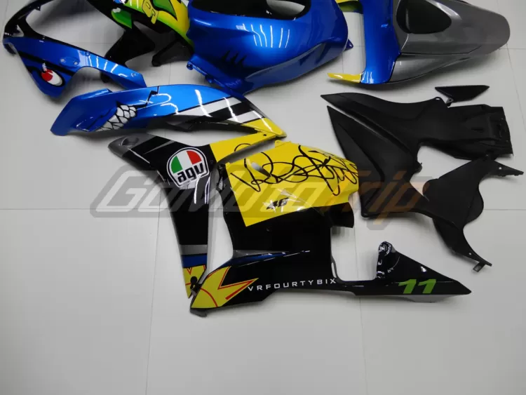 2009 2012 Honda Cbr600rr Rossi Shark Fairing 9