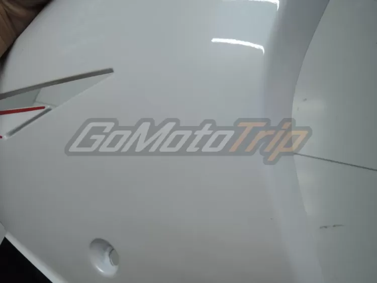 2009 2012 Triumph Daytona 675 Pearl White Fairing 6