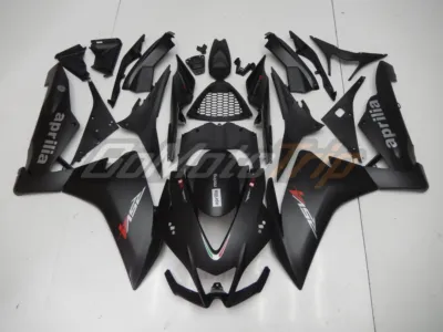 2009 2015 Aprilia Rsv4 Black Fairing 1