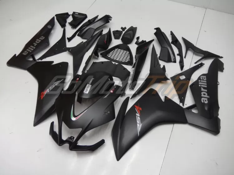 2009 2015 Aprilia Rsv4 Black Fairing 2