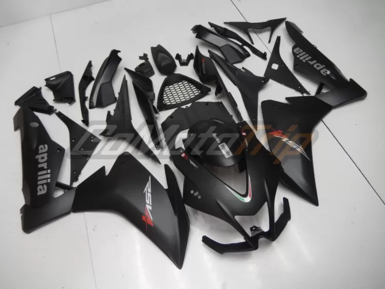 2009 2015 Aprilia Rsv4 Black Fairing 3