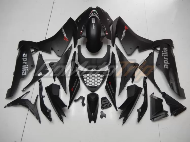 2009 2015 Aprilia Rsv4 Black Fairing 4