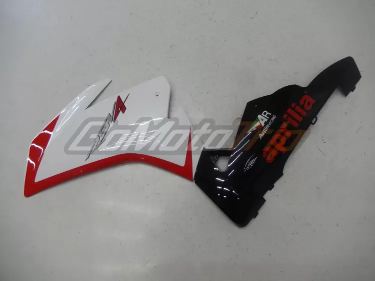 2009 2015 Aprilia Rsv4 White Fairing 10