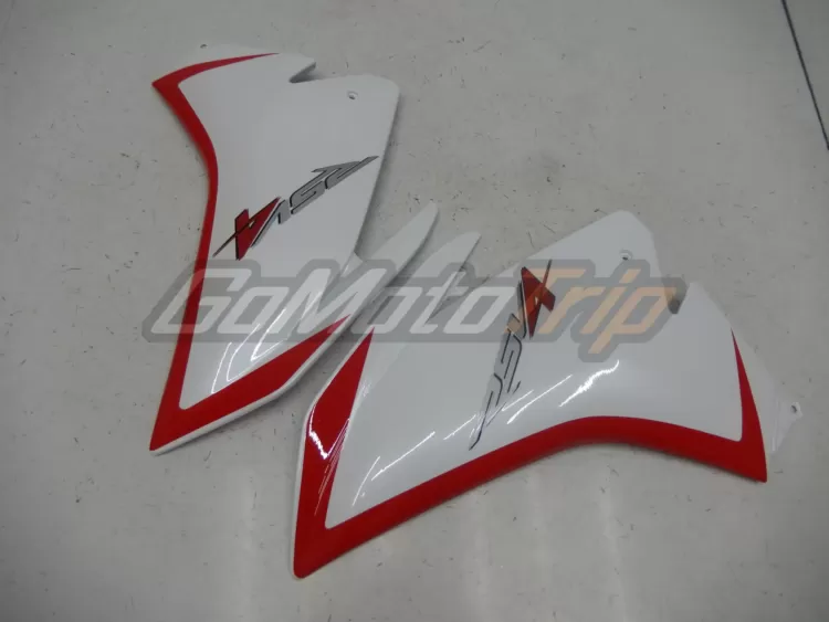 2009 2015 Aprilia Rsv4 White Fairing 14