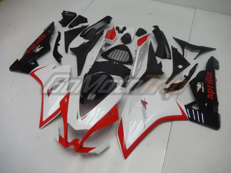 2009 2015 Aprilia Rsv4 White Fairing 2