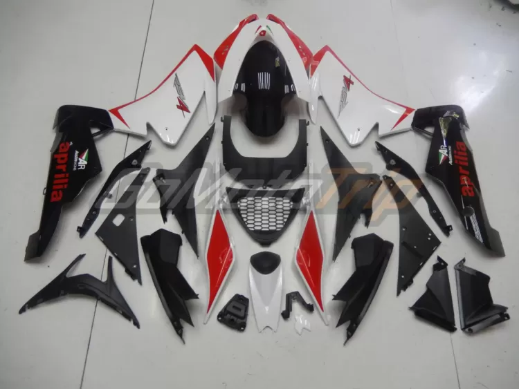 2009 2015 Aprilia Rsv4 White Fairing 6