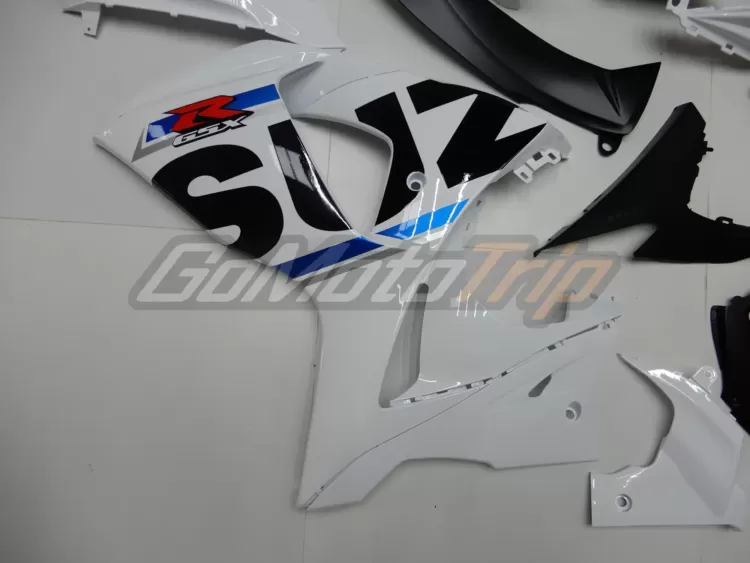 2009 2016 Suzuki Gsx R1000 White Fairing 11