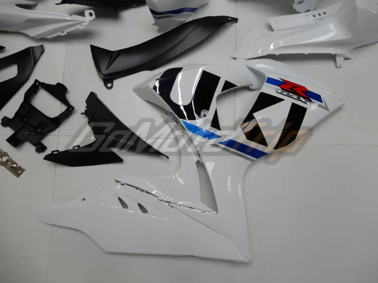 2009 2016 Suzuki Gsx R1000 White Fairing 12