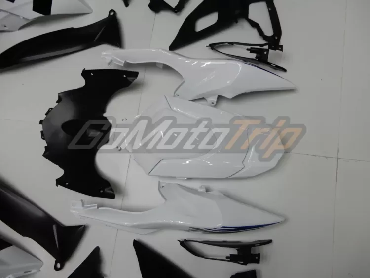 2009 2016 Suzuki Gsx R1000 White Fairing 14