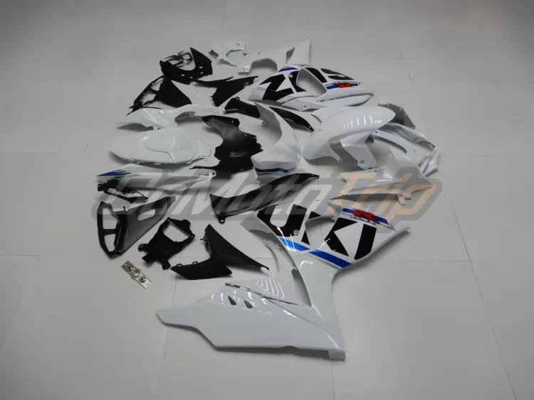 2009 2016 Suzuki Gsx R1000 White Fairing 5