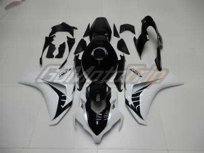 2010 Honda Cbr1000rr Black White Fairing Edition 1