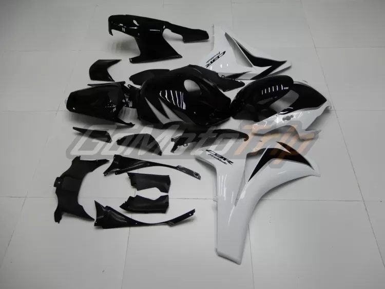 2010 Honda Cbr1000rr Black White Fairing Edition 5