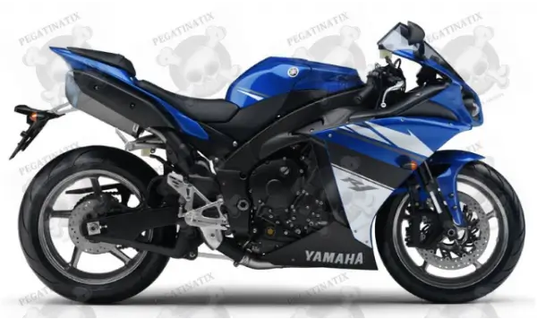 2010 Yamaha Yzf R1 Blue Fairing Edition 14