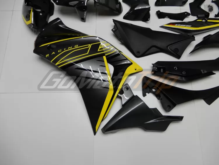 2011 2015 Honda Cbr250r Gray Yellow Fairing 10