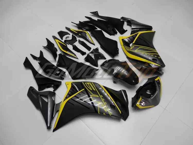 2011 2015 Honda Cbr250r Gray Yellow Fairing 3