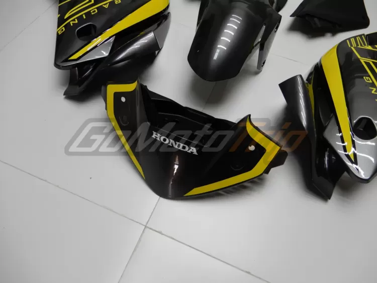 2011 2015 Honda Cbr250r Gray Yellow Fairing 6