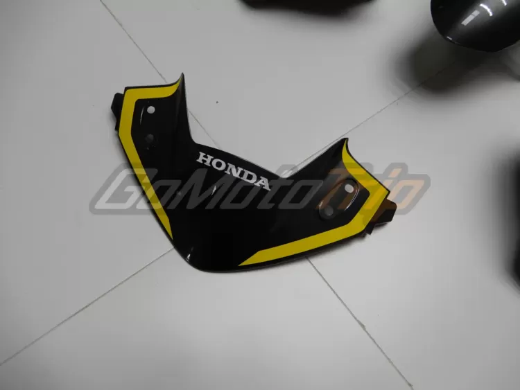 2011 2015 Honda Cbr250r Gray Yellow Fairing 7