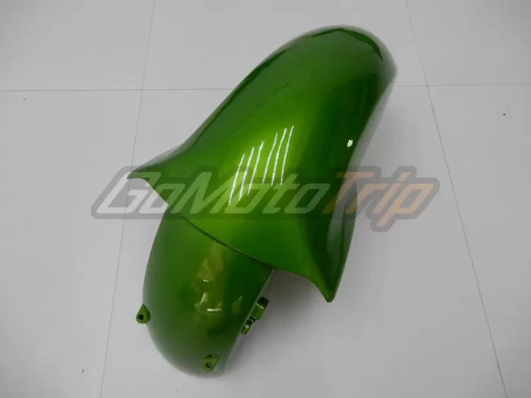 2014 Kawasaki Ninja Zx 14r Black Green Fairing2 10