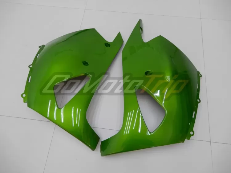 2014 Kawasaki Ninja Zx 14r Black Green Fairing2 18