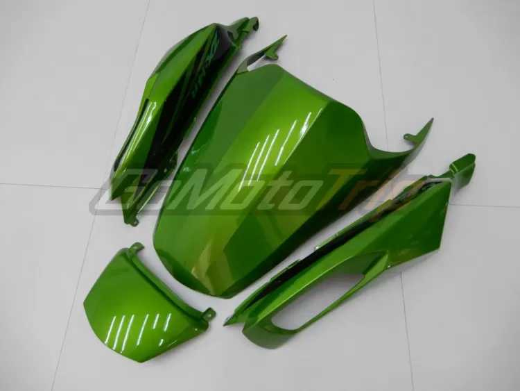 2014 Kawasaki Ninja Zx 14r Black Green Fairing2 19