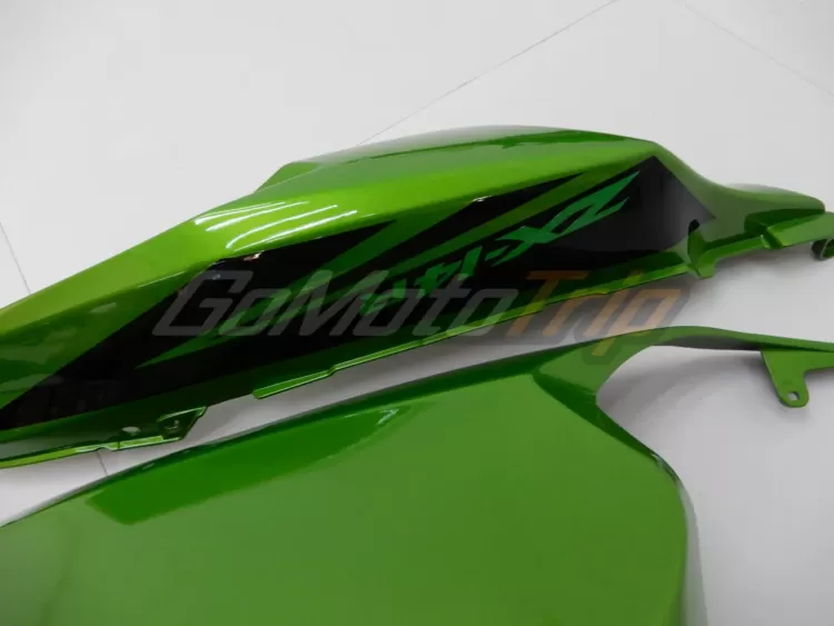 2014 Kawasaki Ninja Zx 14r Black Green Fairing2 20