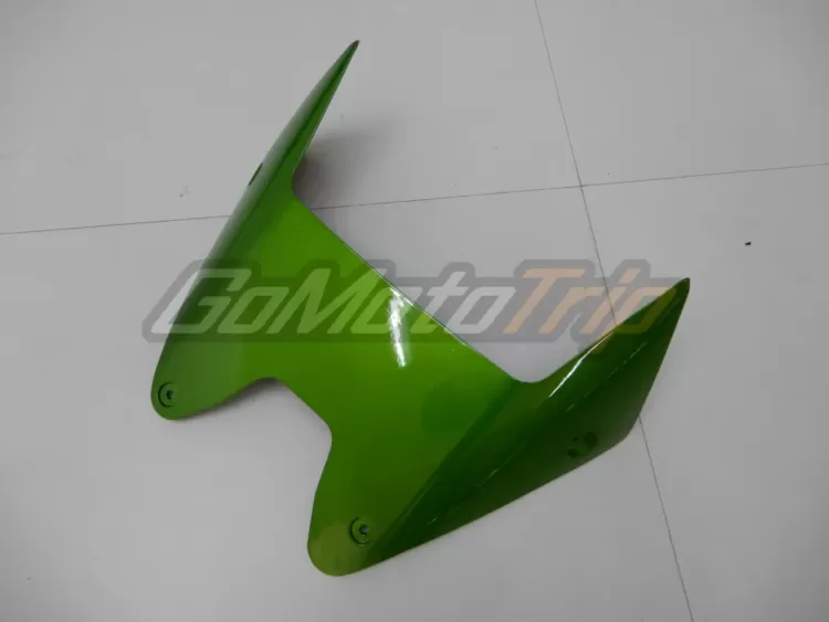 2014 Kawasaki Ninja Zx 14r Black Green Fairing2 21