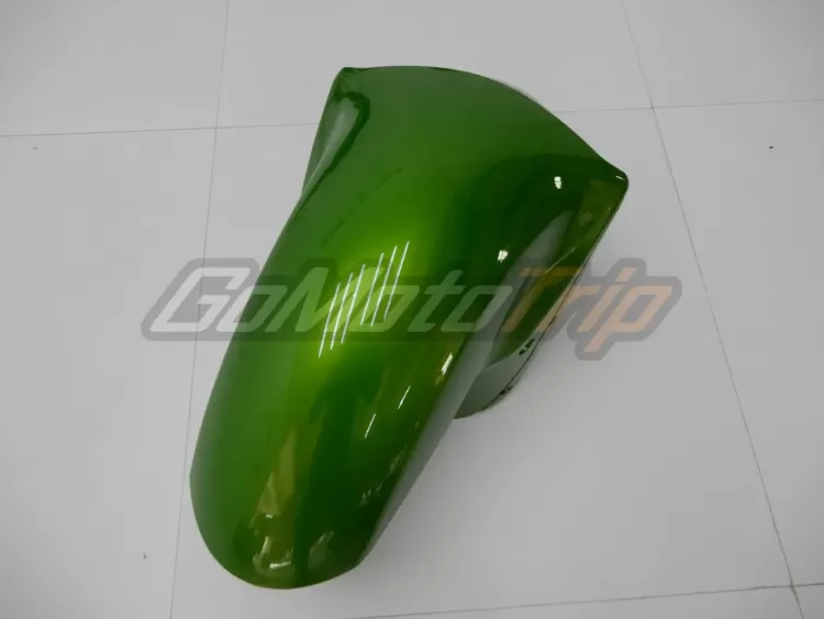 2014 Kawasaki Ninja Zx 14r Black Green Fairing2 9