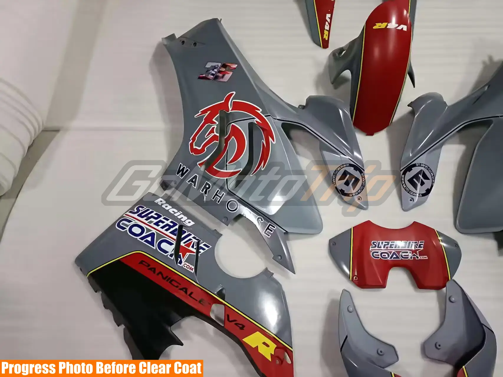 Ducati Panigale V4 2023-2024 Superbike-Coach Fairing 8