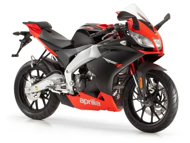 Aprilia Rs4 125 50 Black Red Fairing 17