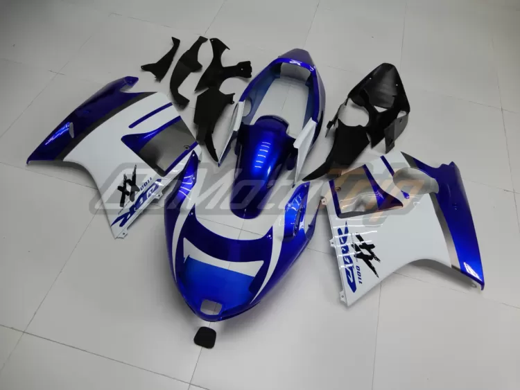 Cbr1100xx Blackbird Blue White Fairing 2