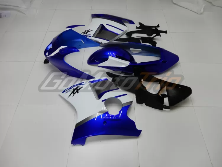 Cbr1100xx Blackbird Blue White Fairing 4