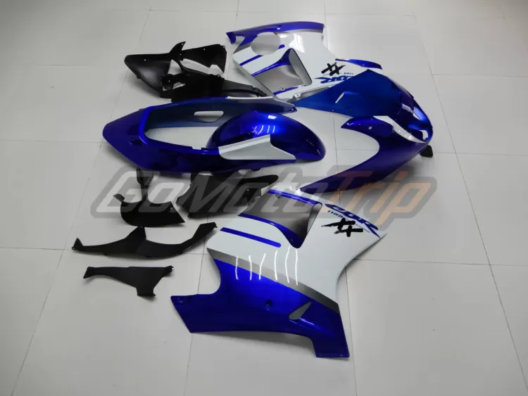 Cbr1100xx Blackbird Blue White Fairing 5