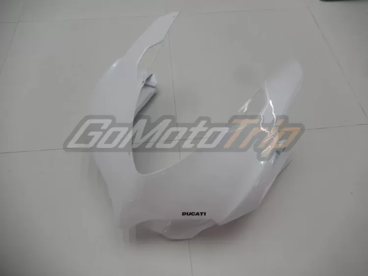 Ducati 1199 Panigale White Fairing 7