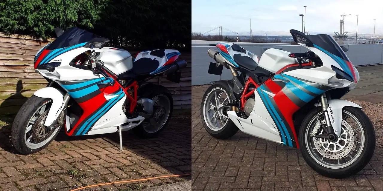 Ducati 848 1098 1198 Martini Livery Fairing 16