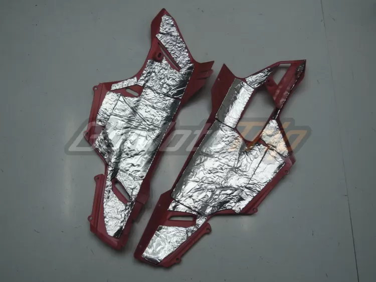 Ducati 848 1098 1198 Red White Fairing 12