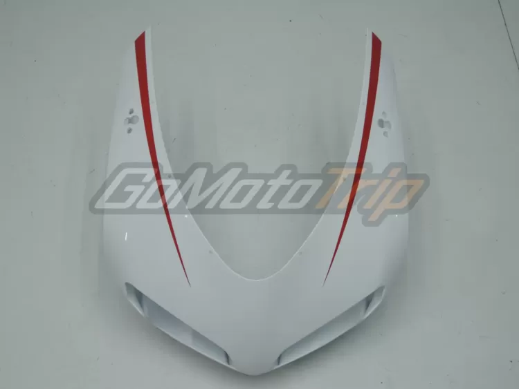 Ducati 848 1098 1198 Red White Fairing 4