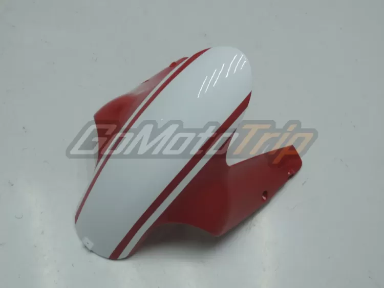 Ducati 848 1098 1198 Red White Fairing 7