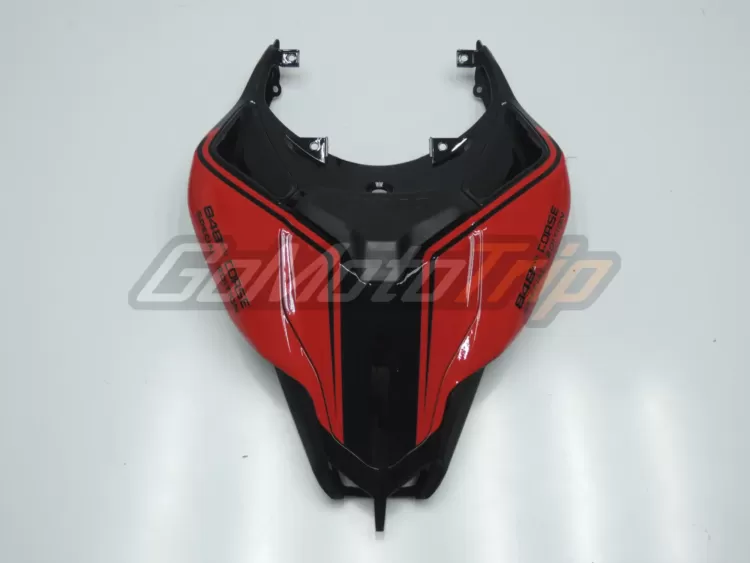 Ducati 848 Evo Black Red Fairing 11