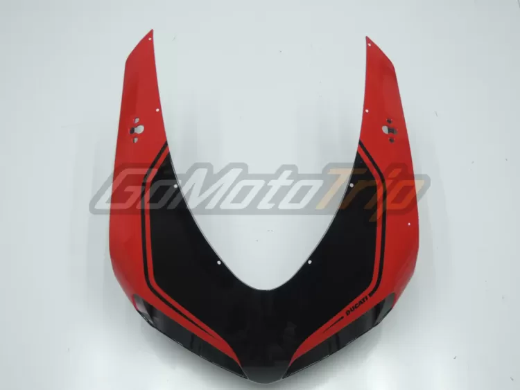 Ducati 848 Evo Black Red Fairing 4