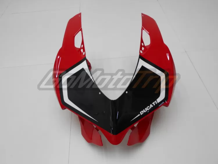 Ducati 899 Panigale Black Red Fairing 7