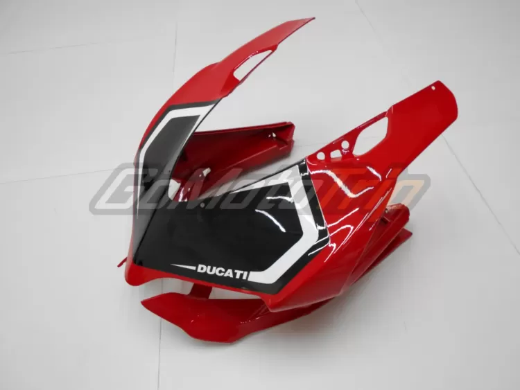 Ducati 899 Panigale Black Red Fairing 8