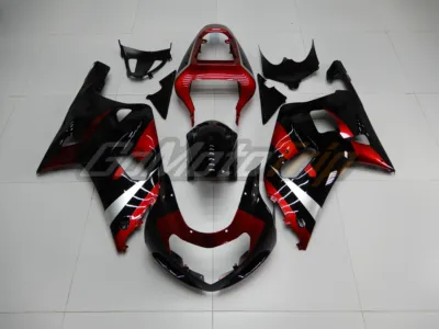 Suzuki K1 K2 Black Red Fairing 1