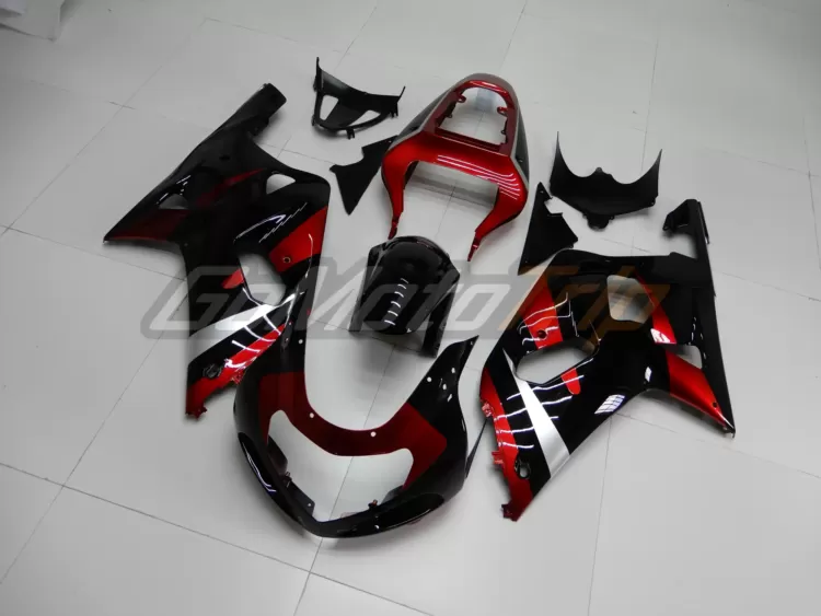 Suzuki K1 K2 Black Red Fairing 2